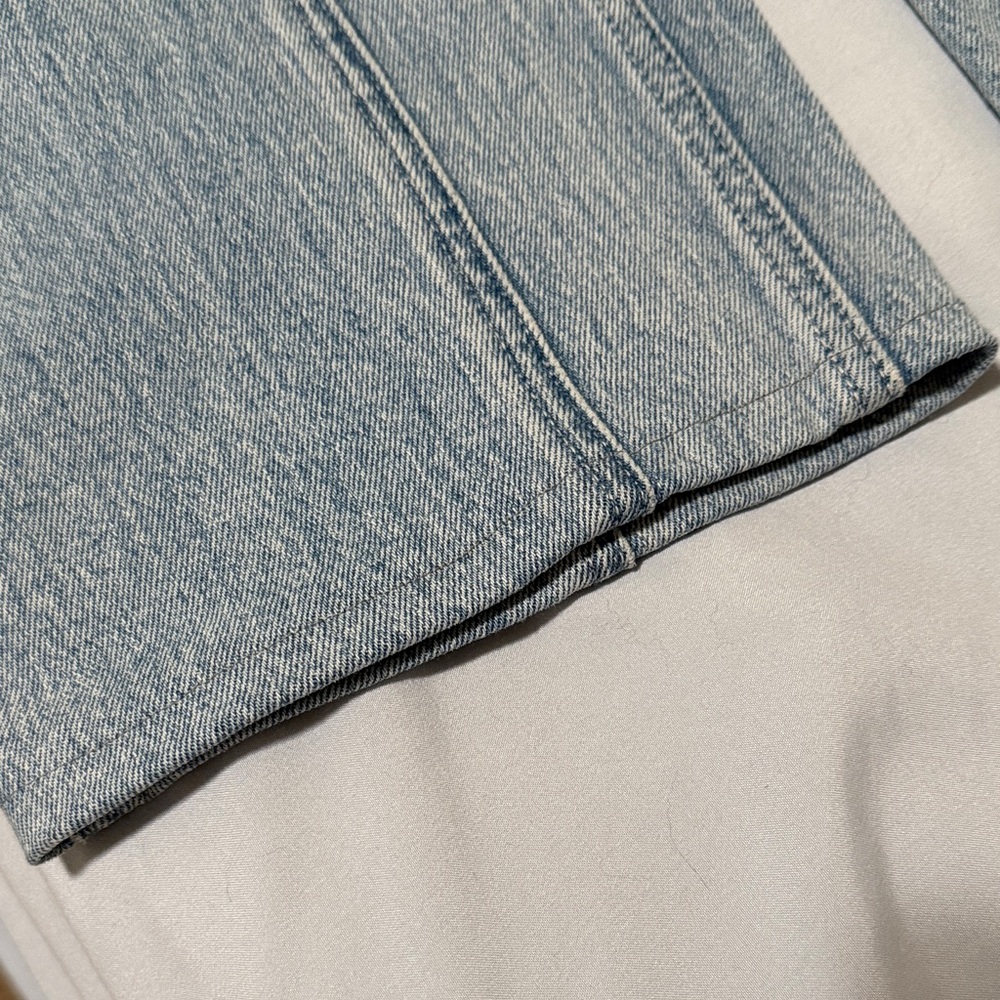 Abercrombie & Fitch Light Blue Denim Pants - Picture 5 of 6
